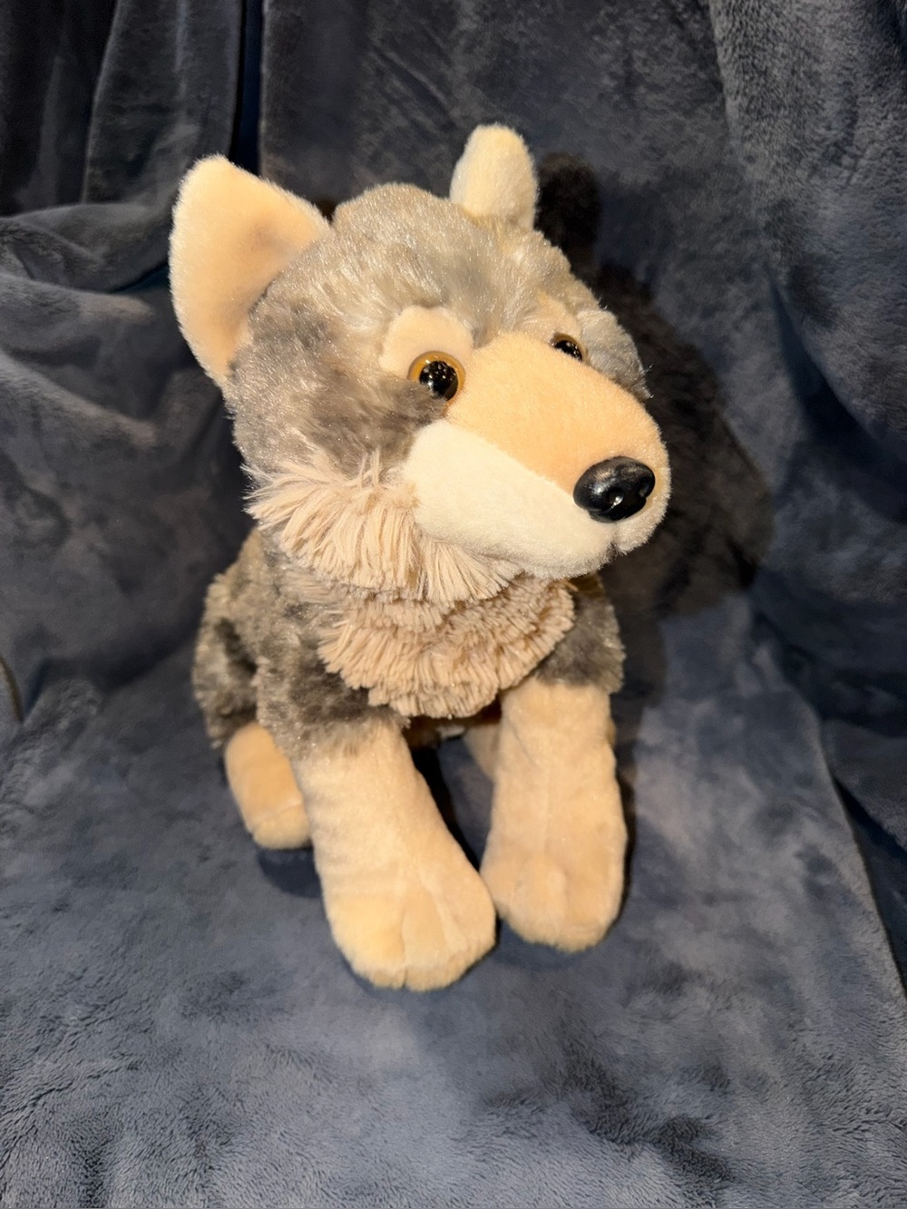 Wild Republic Timber Wolf Plush Stuffed Animal Realistic 12”